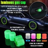 NEW Car Tire Valve Tyre Valve Tayar Valve Cap Luminous Tire Valve Cover Rim Valve Wheel Dust Cover Caps Luminous Car Wheel Rims Stem Air Valve Caps Tyre Cover Bicycle Car Truck Bike Kereta Motosikal Bisikal Tayar Penutup Cover