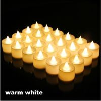 36pcs LED Candles Warm White Led Flameless Candles Battery Operated Moving Artificial Tea Light for Wedding Anniversary Party