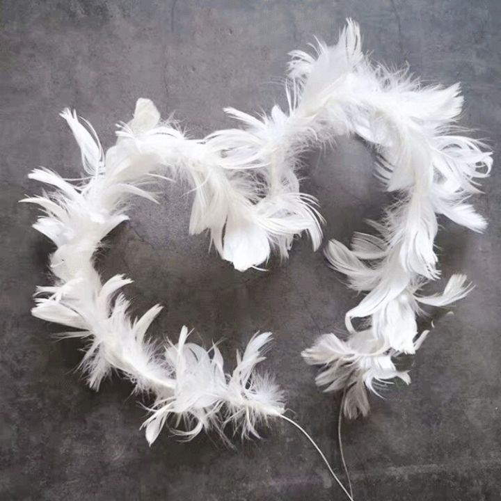 2023-new-yixiao4564-cakelove-1ชิ้นขนนกสีขาวหัวใจคัพเค้กหน้าเค้กหัวใจตกแต่งหน้าเค้กวันเกิดปาร์ตี้งานแต่งงานเทศกาล