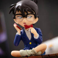 แม่พิมพ์แสดงเครื่องประดับของเล่นโมเดลโคนันสำหรับนักสืบ Kudou Shinichi จากภาพอนิเมะ