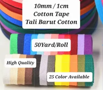 Cotton Twill Tape - By the Yard