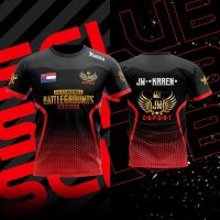 Latest Jersey JW Electronic PUBG GAME Sports T-Shirt