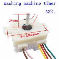 Hot Selling 6 Wire 180 Degree 15 Minutes Oblique Ear Washing Machine Timer Switch Wash Timer Semi-Automatic Double-Cylinder Parts