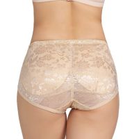 AB4B Breathable Fake Buttocks Sexy Hip Shaping Briefs Waist Trainer Panties Women Print Body Shapers Paded Butt Lifter Shapewear