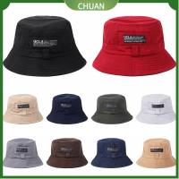 CHUAN กลางแจ้ง เย็บปักถักร้อย หมวกแขก หมวกชาวประมงชาย ครีมกันแดด Sun Cap หมวกป้องกันแสงแดด หมวกตกปลาผู้หญิง Bucket