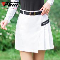 ♀◊ PGM Women Golf Short Skirt Female Summer Sports Girl Wear Anti exposure Pleated Skirt 2021 New Lady Clothing QZ055