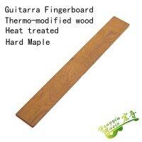 แผ่นไม้เมเปิ้ลยากปรับอุณหภูมิโดยใช้ความร้อนวัสดุทำจากไม้ Guitarra Fingerboard สำหรับกีตาร์อะคูสติกไฟฟ้า