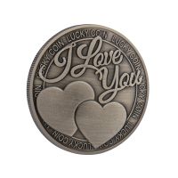 【CC】☢✺  Collectible Coin I You Than Can Say Coins Wedding Souvenirs Commemorative