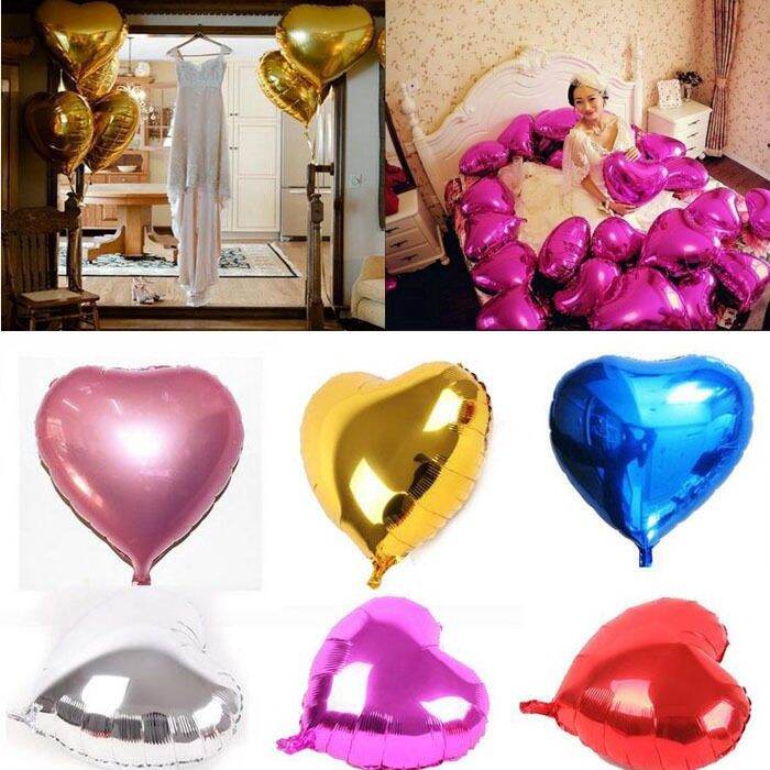 5pcslot-10-love-heart-foil-helium-balloons-wedding-party-birthday