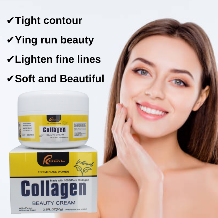 Collagen Face Cream 80g Whitening Moisturizing Antiwrinkle