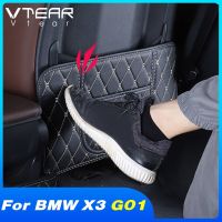 Vtear Seat Anti-kick Mat Interior Anti-dirty Protection Pad Car Styling Accessories Seat Back Cover For BMW X3 G01 2018-2021