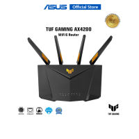 ASUS TUF Gaming AX4200 - เราเตอร์ Dual Band WiFi 6 Gaming Router with Mobile Game Mode, 3 steps port forwarding, 2.5Gbps port, AiMesh for mesh WiFi, AiProtection Pro network security