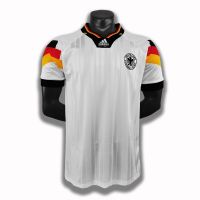 shot goods 1992 Germany Home Retro Football Jersey National Football Team Soccer Shirt AAA