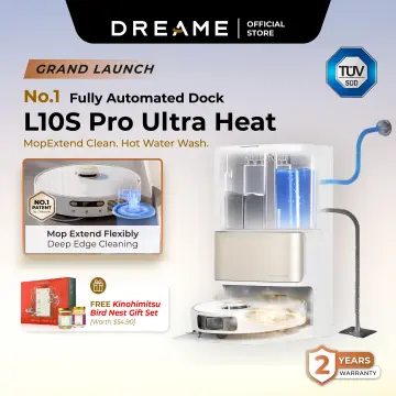 Dreame L10S Ultra SE Robot Vacuum  World 1st Auto Water Refill & Drai