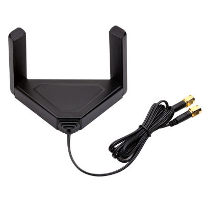 Wireless Network Card 1300Mbps 2.4 5.8GHz WiFi Receiver with SMA Internal Thread Interface External Magnet Antenna
