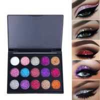 ■₪ 15 Color Long-lasting Glitter Eye Shadow Pallete Pigment Professional Eye Makeup Palette Make Up Eyeshadow Palette Maquillage