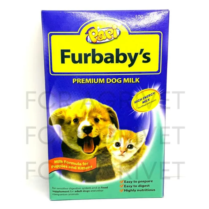 [FCR AGRIVET] Papi Furbaby's Premium Dog and Cat Milk Per Sachet / Milk