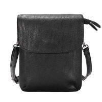 Men Vintage Small Sling Bag Classic Pu Leather Shoulder Beg