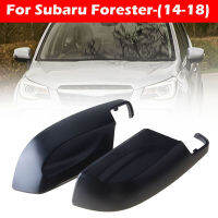 กระจกมองหลังปกฐานสีดำเสื้อฐานเหมาะสำหรับ SUBARU Forester XV มรดกชนบทห่างไกล2012-2017รถดัดแปลงอุปกรณ์เสริม