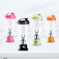 Original The new Sports Shaker Cup Electric Stirring Cup Water Cup Milkshake Protein Powder Lazy Outdoor Portable Sports Water Cup with Graduation