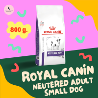 Royal Canin Neutered Adult Small Dog 800 g อาหารสุนัขโตพันธุ์เล็ก ทำหมัน ชนิดเม็ด