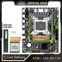 JINGSHA X79 Motherboard Kit With E5 2650V2 Processor And DDR3 8GB RAM Dual Channel NVME M.2 SATA 3.0 LGA 2011 Set Mobo