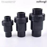 ✣✙✤ 1pc I.D 20 110mm UPVC One Way Check Valve Aquarium Fish Tank Adapter Non-Return Ball Valve Irrigation Water Pipe Fittings