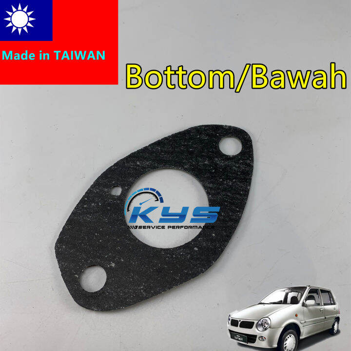  KAITO TAIWAN CARBURETOR GASKET **Bottom/Bawah** PERODUA KANCIL