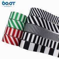 【CC】 L-20817-8021 quot;(25mm)10yards stripes grosgrain Ribbonsbow cap wrap decorations