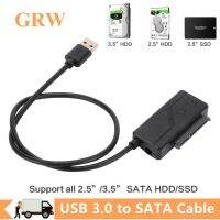 USB to SATA III Cable Sata to USB 3.0 Adapter 5Gbps High Speed Data Transmission Cable For 2.5/3.5 Inch External SSD HDD Adapter