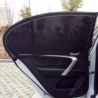 2Pcs Car Side Window Cover Sunshade Sox Socks Curtain Net Solar Shield Sun Shade Mesh Mosquito Dust Protection High Quality Sunshades