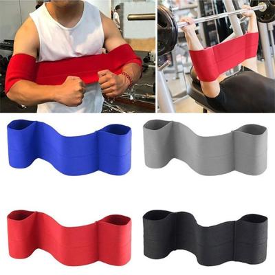 Bench Press Weightlifting Gym Fitness Workout Elbow Elastic Resistance Band Exercise Bands