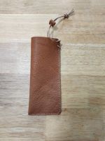 【Original import】 Handmade top layer cowhide glasses bag sunglasses case presbyopic glasses case protection bag