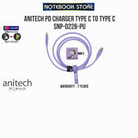 ANITECH PD CHARGER TYPE C TO TYPE C SNP-D226-PU/ประกัน 2 Y