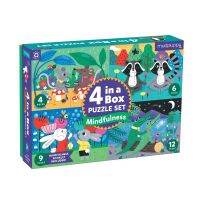 Mudpuppy – 4-in-a-box progressive puzzle ลาย Mindfulness