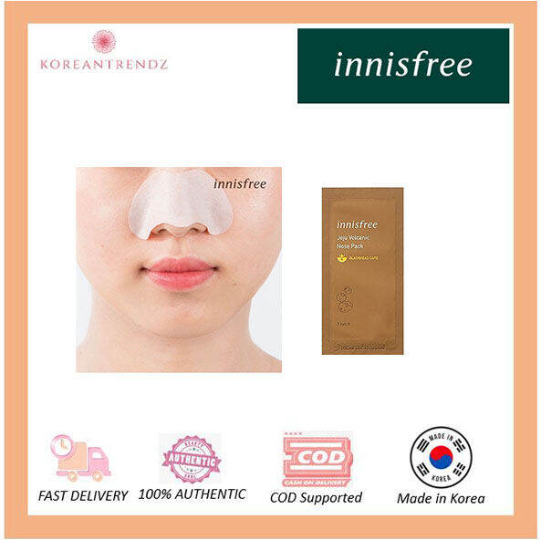 [INNISFREE] Innisfree Jeju Volcanic Nose Pack (1Sheet) Lazada PH