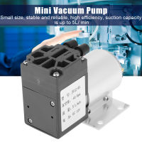 【ห้ามพลาด】Negative Pressure Suction Pump DC 12 โวลต์ 5L/นาที 120kpaปั๊มสุญญากาศขนาดเล็กปั๊มแรงดันลบดูดปั๊มสูญญากาศขนาดเล็กสูบน้ำกับผู้ถือ