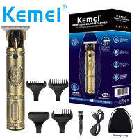 Kemei Professional men trimmer beard electric clipper barber hair cutting machine revised to outliner gtx gto blade