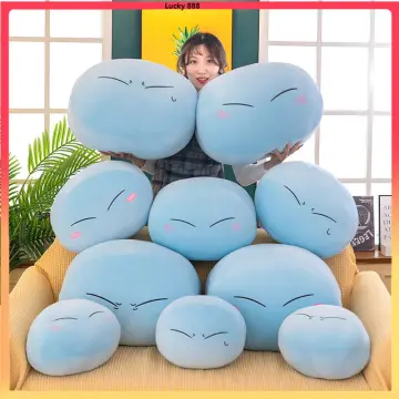 Tensei Shitara Slime Datta Ken Rimuru Tempest Slime Plush Pillow Stuffed  Cushion Doll Toys 