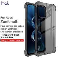 【16- digits】สำหรับ Asus Zenfone 8เคส ZS590KS IMAK กันกระแทก Conners ถุงลมนิรภัย Soft TPU ฝาหลังเคสสำหรับ Asus Zenfone 8 ZS590KS