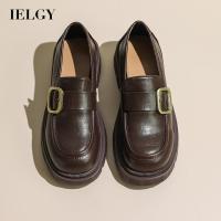 IELGY รองเท้าใส่สบายแพลตฟอร์มสไตล์อังกฤษอเนกประสงค์ของผู้หญิงจาก