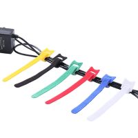 【cw】 MINI Releasable Cable Ties Colored Plastics Reusable Wrap Zip Bundle T type Tie Wire ！