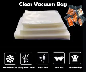 Sous Vide Bags, Foodsaver Vacuum Zipper Bags, Electric Food Vacuum Sealer,  Reusable Vacuum Food Storage Bags for Anova, Joule Cookers -30 PCS Reusable Vacuum  Sealer Bags, 5 Clips & 5 Sealing Clips 