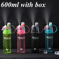 600ML Plastic Sports Outdoor Cool Spray Water Bottles Portable Solid Water Cups With Cartoon Scale Timeline For s Children