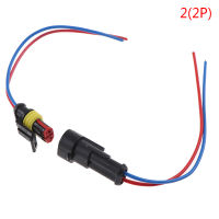 1/2/3/4/5/6Pin Female Male Waterproof Electrical Cable Auto Connector Car Plug