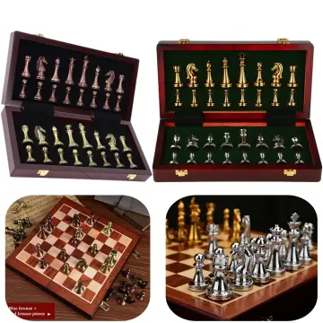  Upgraded Acrylic Chess Board Anti-Broken Elegant Glass Chess  Pieces Chess Game Chess Set Chess Game : Toys & Games