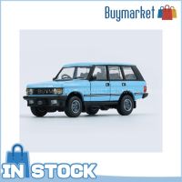 BMC 1/64 Land Rover 1992 Range Rover Classic LSE - Tuscan รถโมเดลสีน้ำเงิน (RHD)