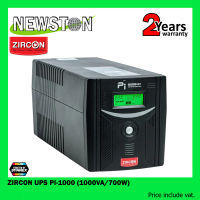 เครื่องสำรองไฟ ZIRCON UPS PI-1000 (1000VA/700W)