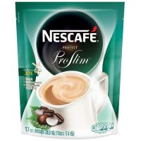 เนสกาแฟ กาแฟปรุงสำเร็จชนิดผง โพรเทค โพรสลิม ขนาด 17.8กรัม x 17 ซอง/Nescafe Instant Coffee Powder Protec Pro Slim Size 17.8 gx 17 sachets