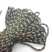 10yards/Lot Mix color Paracord Bracelets Rope 7 Strand Parachute Cord CAMPING HiKING Army green Yellow 【hot】yuanfei88858fjx ！